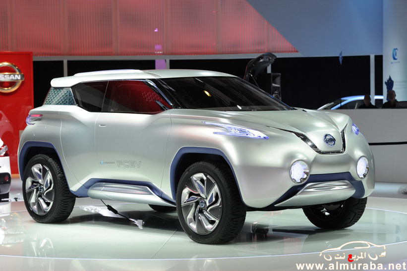 نيسان تيرا 2013 تكشف نفسها في معرض باريس وتعمل بخلايا الطاقة الهيدروجينية Nissan TeRRa 62